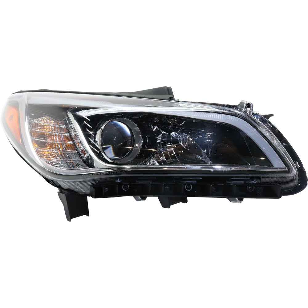 Garage-Pro Headlight Compatible with Hyundai Sonata 2015-2017 Headlamp Rh Assembly Halogen with Drl Canada Built