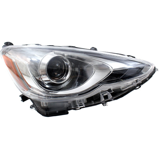 Garage-Pro Passenger Side Headlight Compatible with 2015-2017 Toyota Prius C- Capa