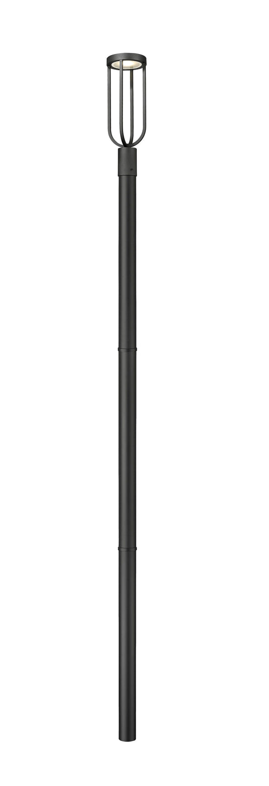 Z-Lite Leland Black Hardwired LED Post light