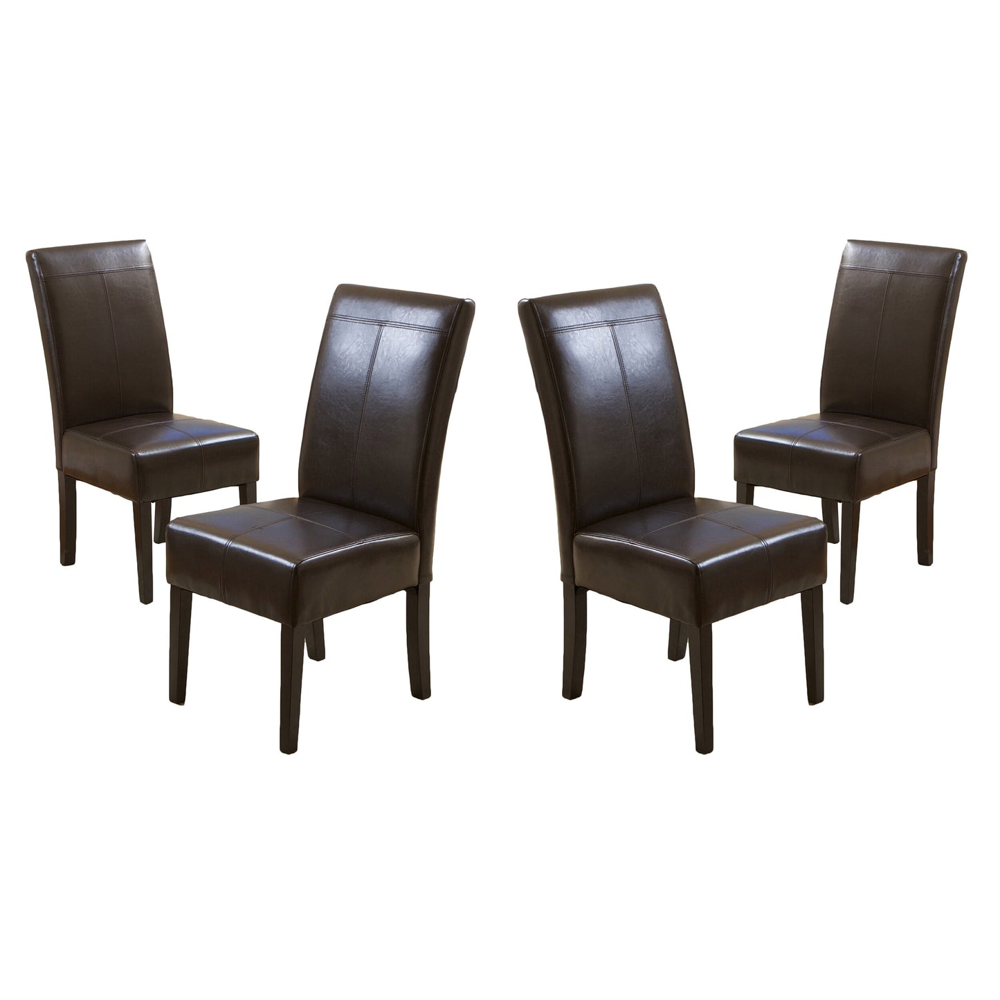 Best Selling Home Decor Set of 4 Contemporary/Modern Upholstered Dining Side Chair (Wood Frame)