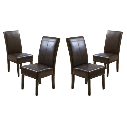 Best Selling Home Decor Set of 4 Contemporary/Modern Upholstered Dining Side Chair (Wood Frame)