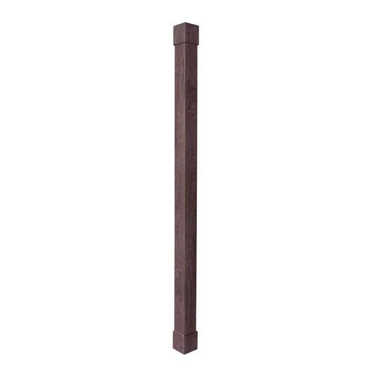 Ornamental Mouldings 5.625-in W x 8.66-ft H Unfinished Walnut Column Wrap