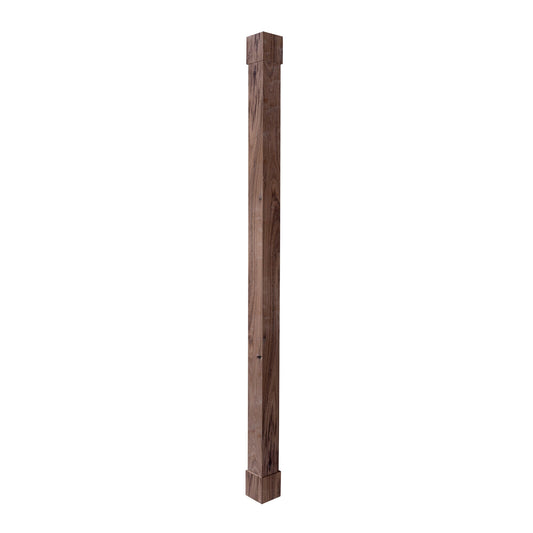 Ornamental Mouldings 5.625-in W x 8.66-ft H Unfinished Walnut Column Wrap