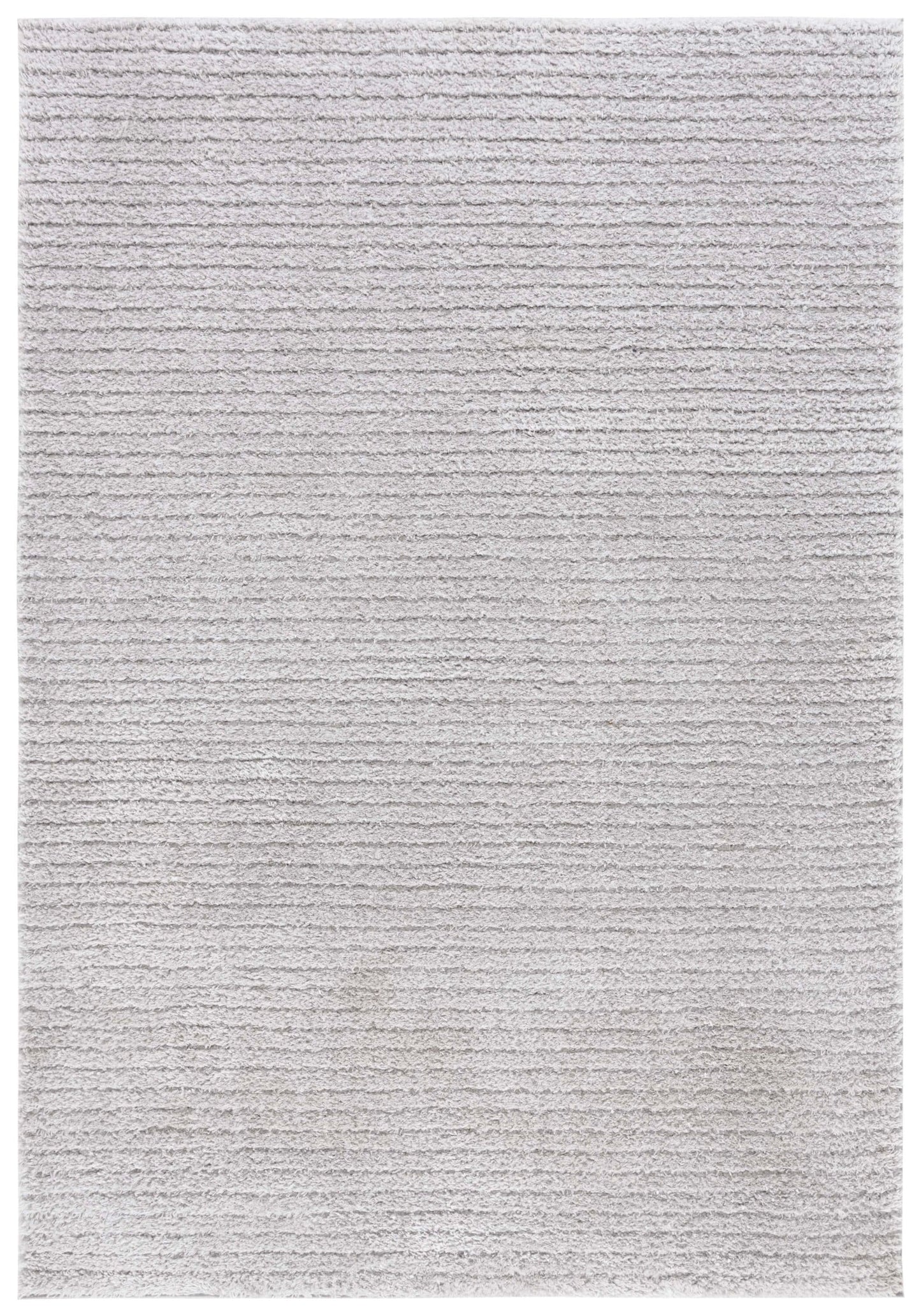 Safavieh 9 x 12 (ft) Loomed Polypropylene Light Gray Rectangular Indoor Solid Mid-Century Modern Professionally Clean Only Area rug