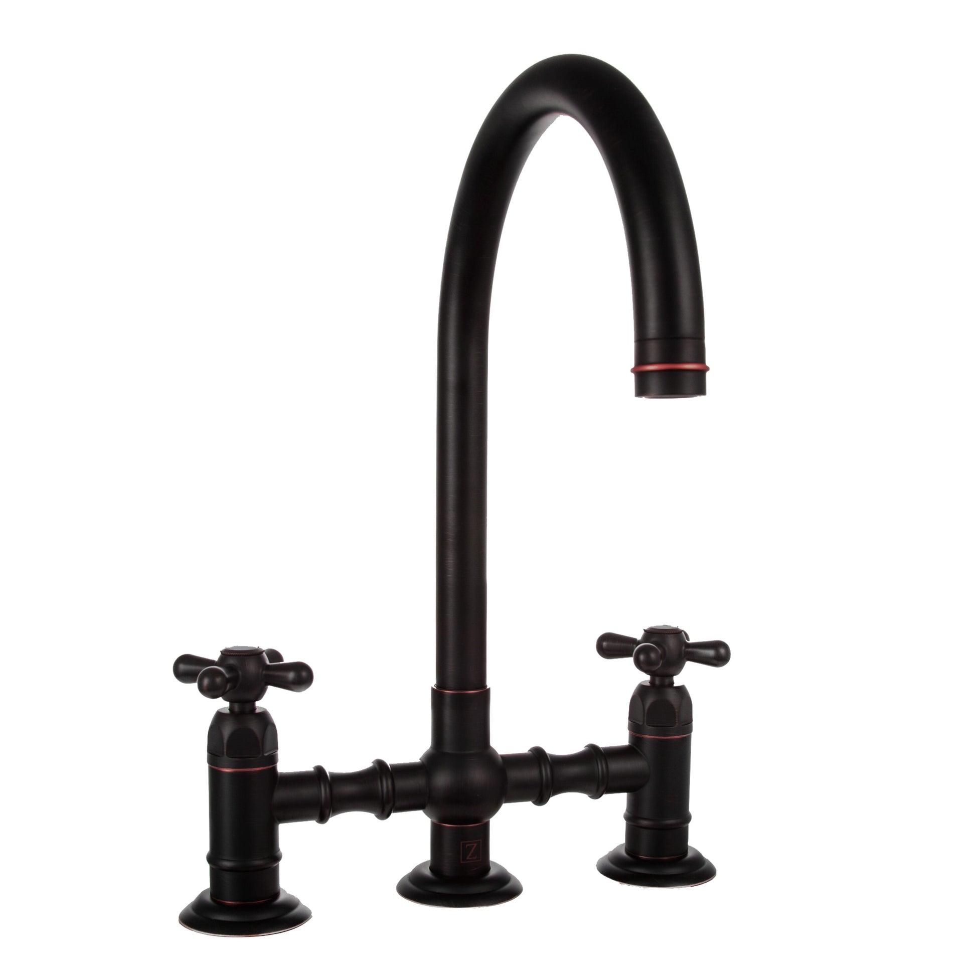 ZLINE KITCHEN & BATH Mona kitchen faucet Oil-rubbed bronze Double Handle Deck-mount Kitchen Faucet