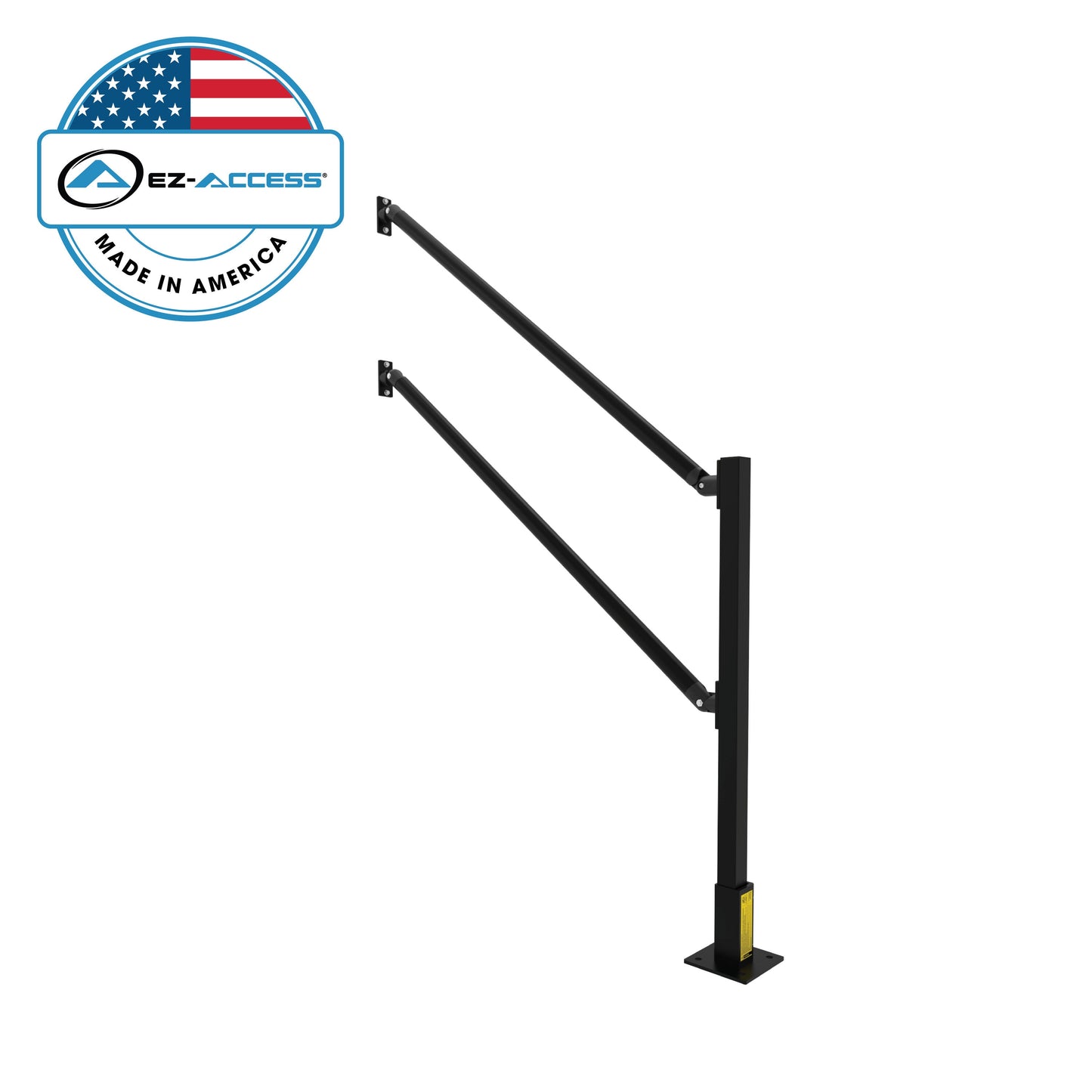 EZ-ACCESS 36.375-in H x 5-in W Aluminum Wheelchair Ramp Standard post extender