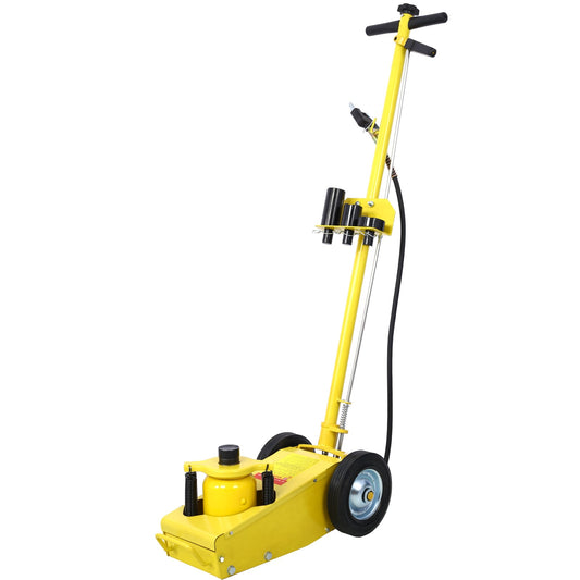 Kahomvis Yellow 22-Ton Metal Air/Hydraulic Floor jack