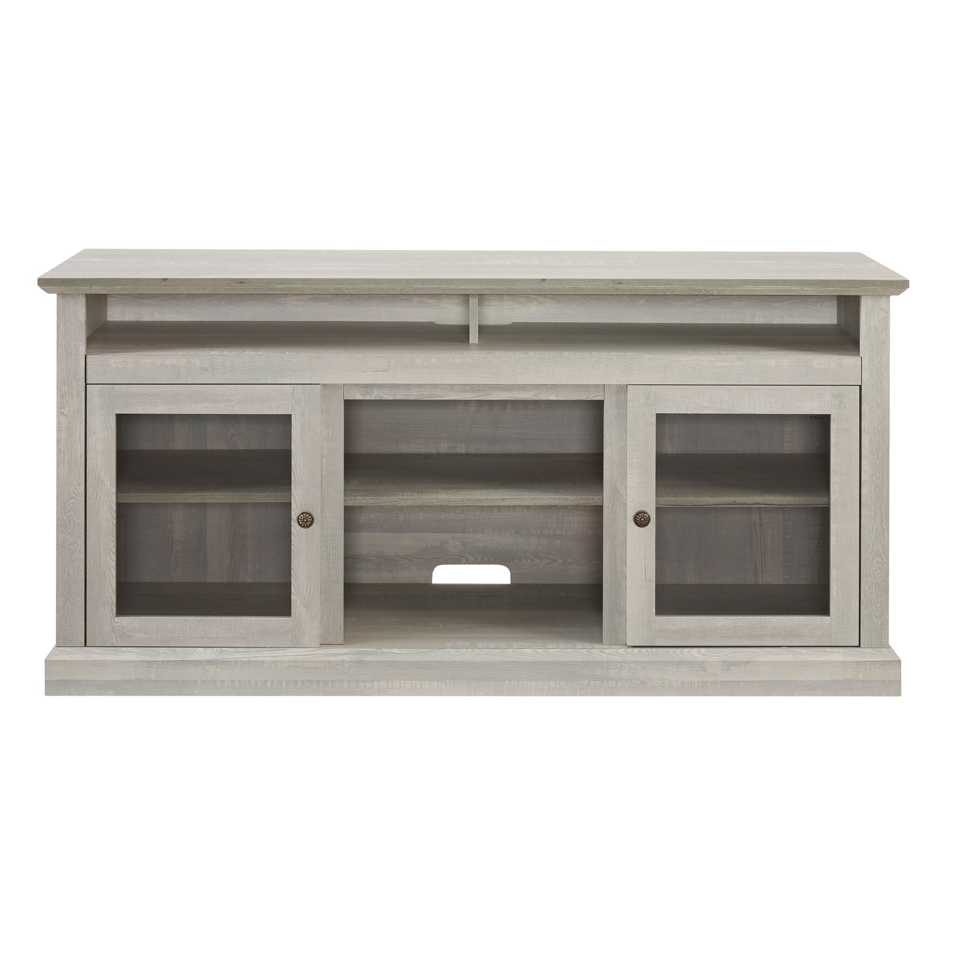 Flynama Modern/Contemporary Stone Gray 60-in W TV stand ( Accommodates TVs up to 65-in )