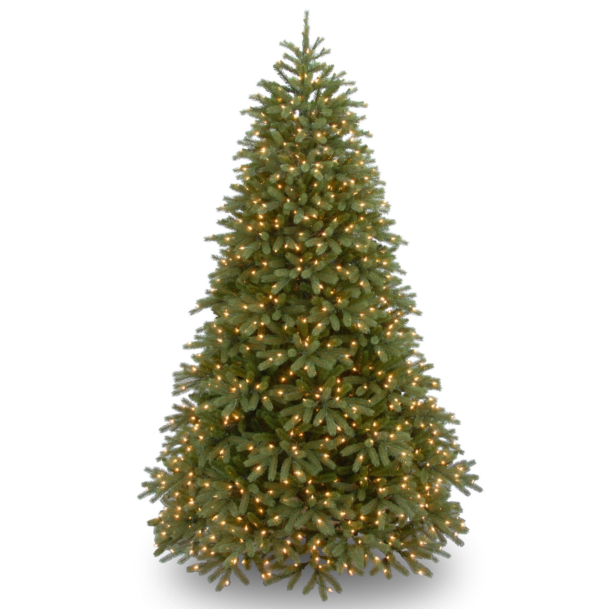 National Tree Company 6.5-ft Fraser fir Pre-lit Artificial Christmas Tree with Multicolor LED Lights