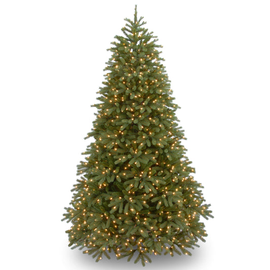 National Tree Company 6.5-ft Fraser fir Pre-lit Artificial Christmas Tree with Multicolor LED Lights