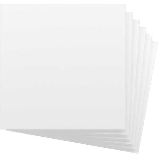 Ekena Millwork 23-3/4-in x 23-3/4-in Smooth White PVC 6 -Pack