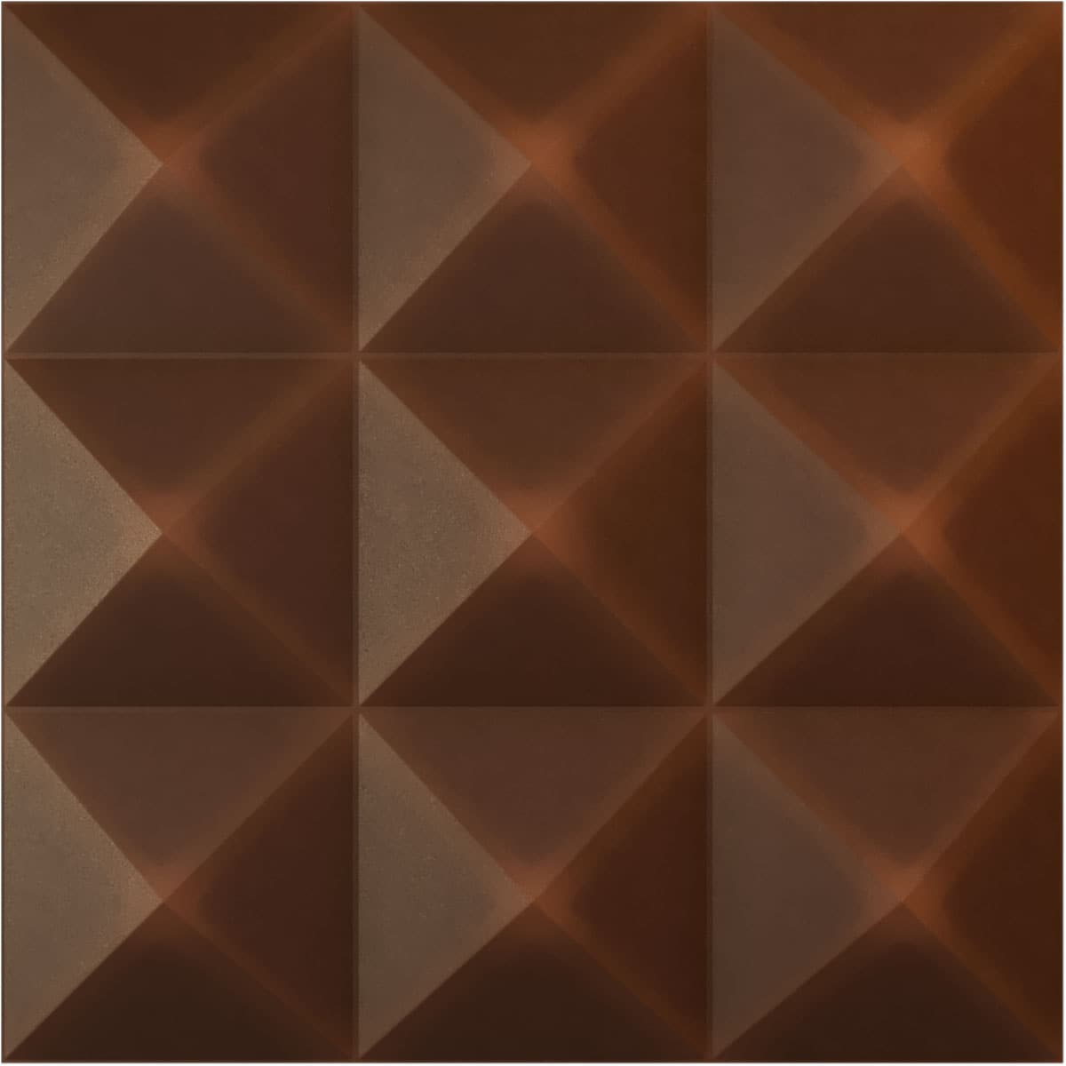 Ekena Millwork 11-7/8-in x 11-7/8-in Embossed Red PVC 12 -Pack