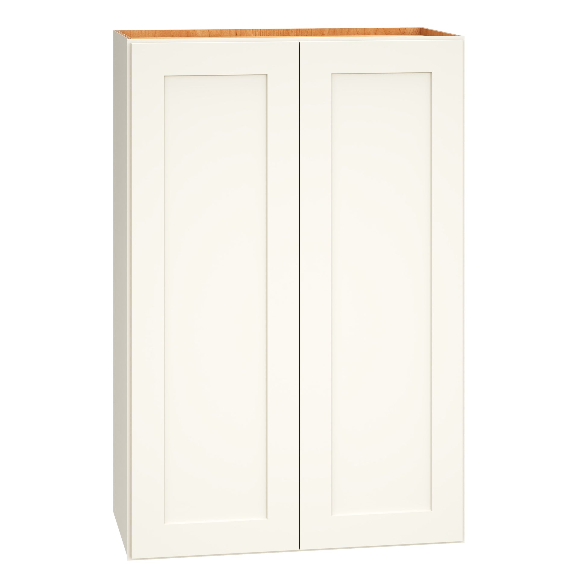 RELIABILT Pinnacle 24-in W x 36-in H x 12-in D White Wall Fully Assembled Plywood Cabinet Recessed Panel Shaker