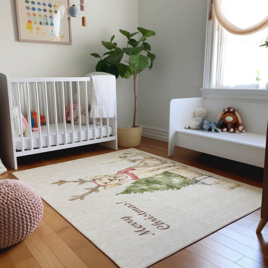 Addison Rugs Mayfield AMF219TA 9 x 12 (ft) Loomed Polyester Taupe Rectangular Indoor Abstract Machine washable Pet Friendly Area rug