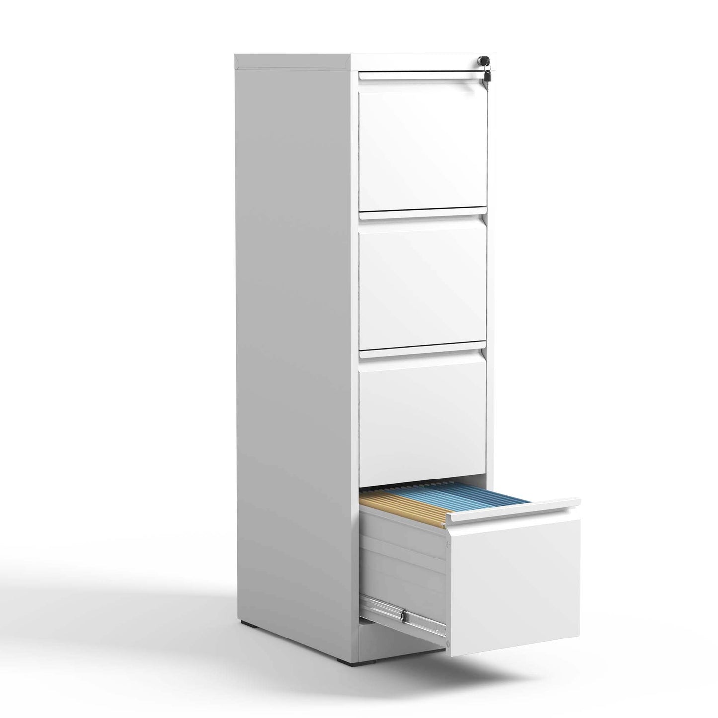 Siavonce White Office Cabinet