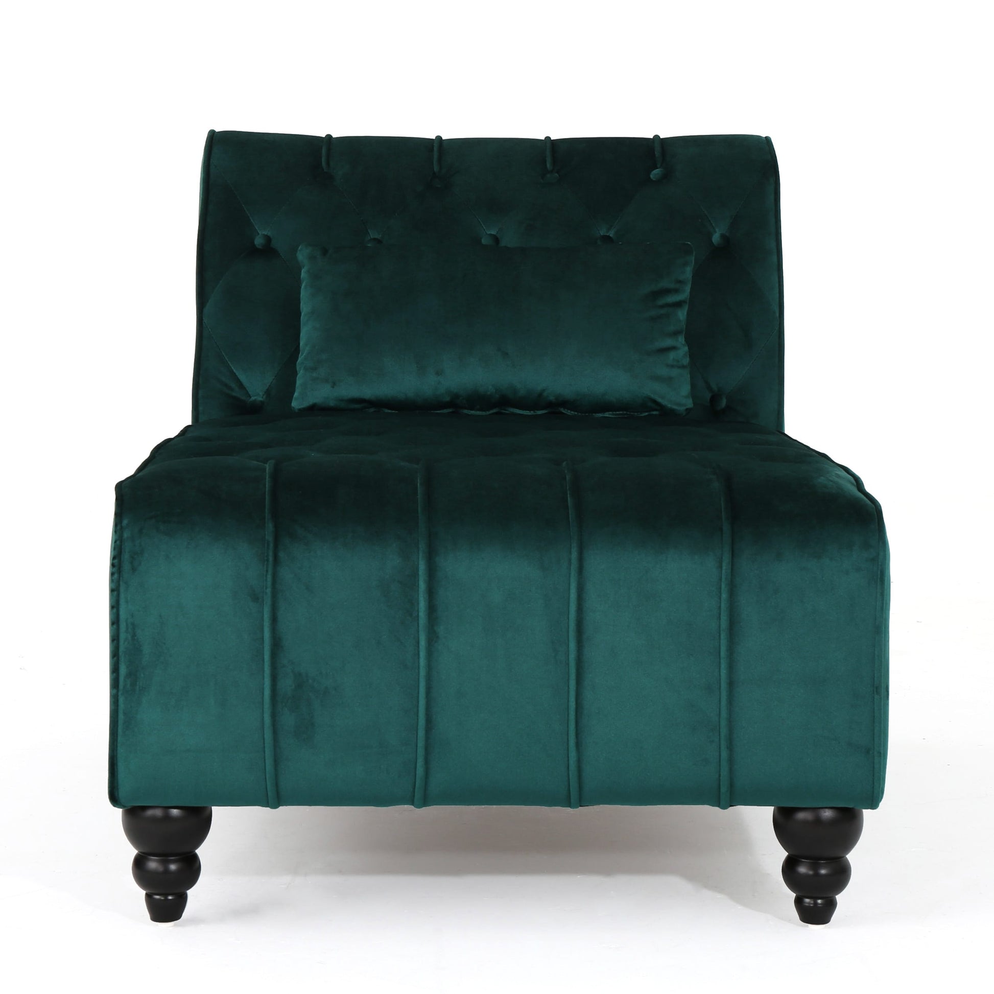 Best Selling Home Decor Modern Green Velvet Chaise Lounge