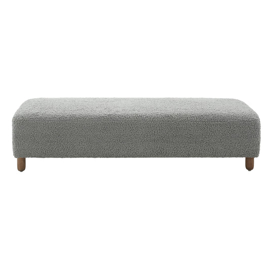 Best Selling Home Decor Modern Gray Ottoman