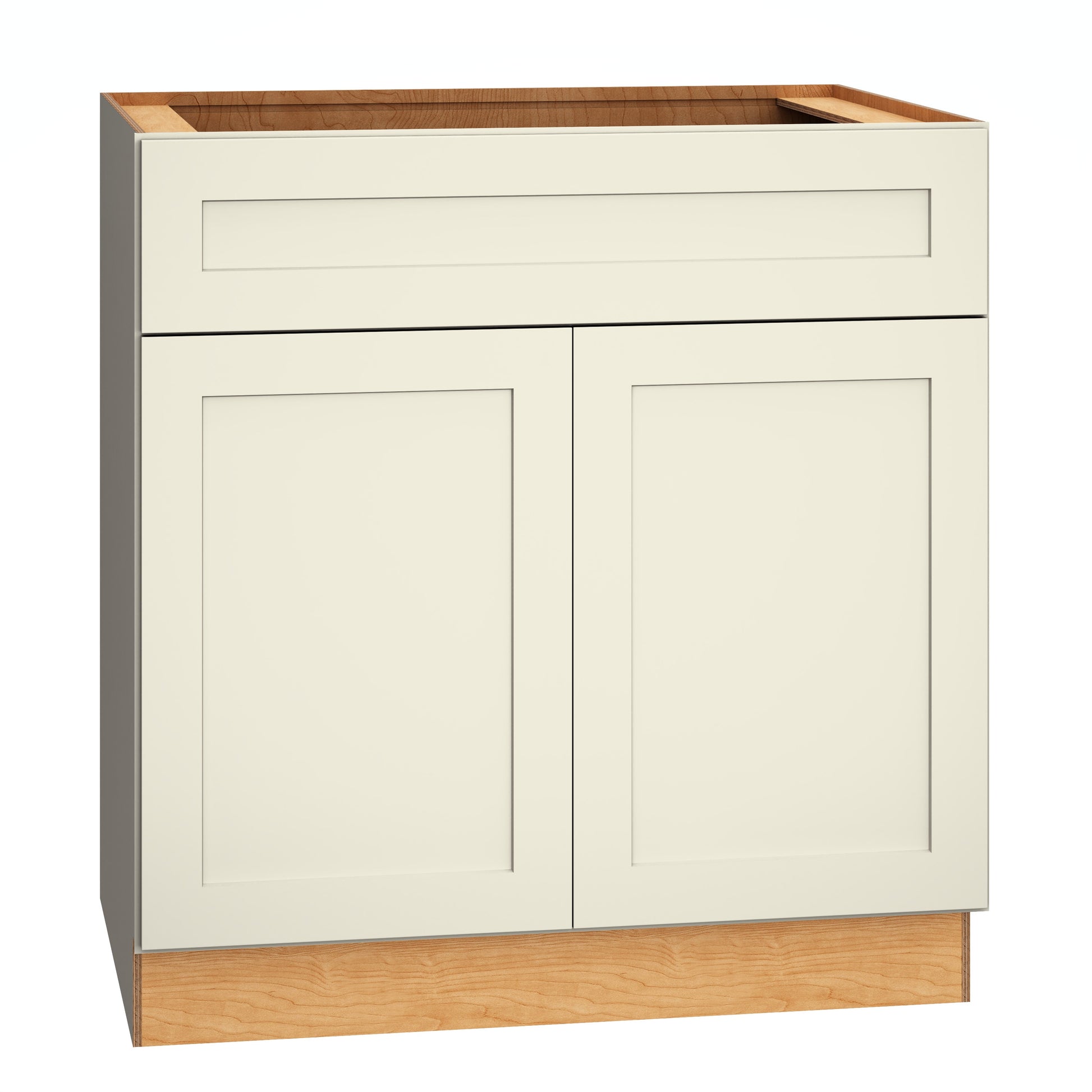Diamond Express Jamestown 33-in W x 34.5-in H x 24-in D Steam Base Fully assembled Plywood Cabinet Recessed Panel
