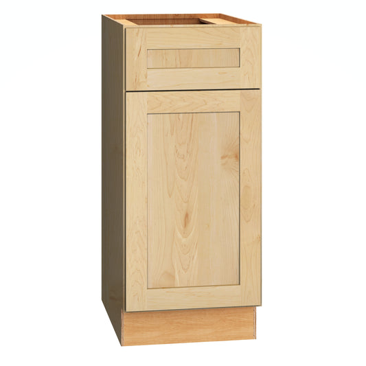 Diamond Express Jamestown 15-in Natural Light Brown Bathroom Vanity Base Cabinet without Top