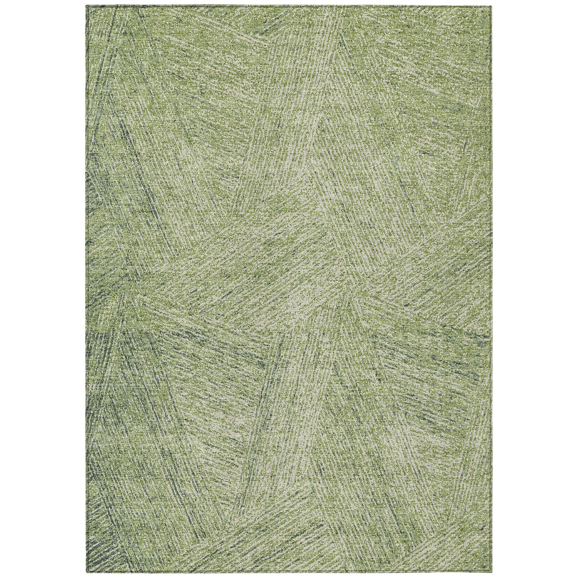Addison Rugs Chantille ACN991AL 9 x 12 (ft) Loomed Polyester Aloe Rectangular Indoor/Outdoor Machine washable Pet Friendly Area rug