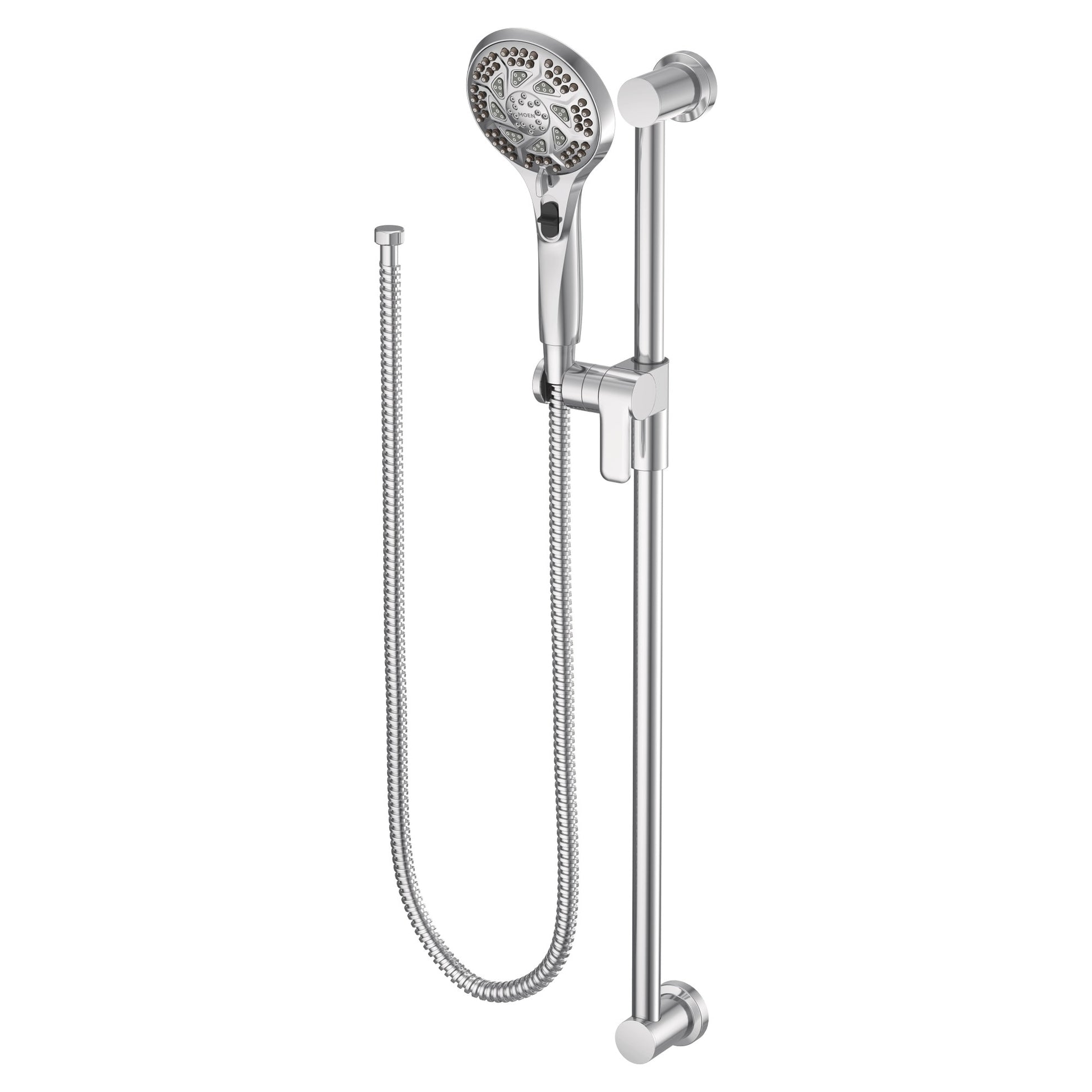 Moen Chrome Sold separately Round Bathtub and shower Faucet No (not included) (Sold Separately)