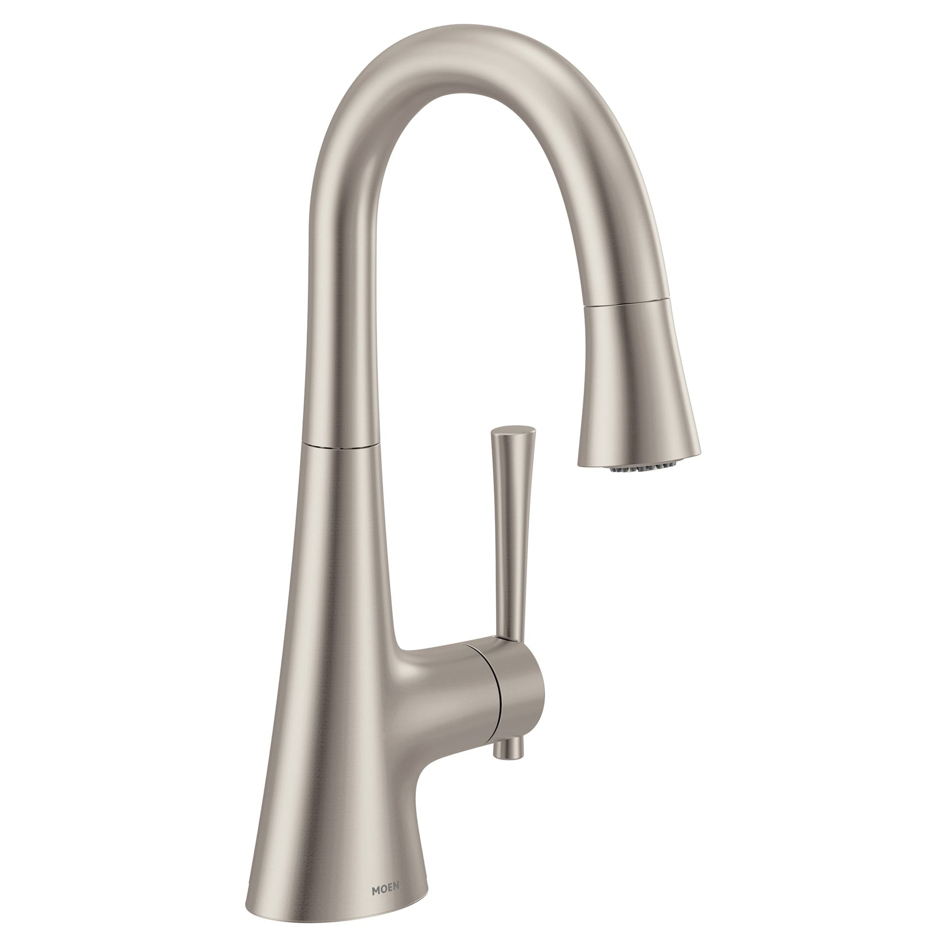 Moen Spot Resist Stainless Single Handle Deck-mount Pull-down Kitchen Faucet with Sprayer