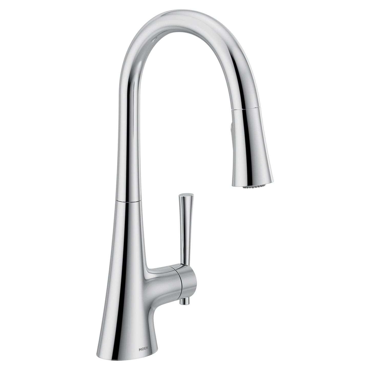 Moen Chrome Single Handle Deck-mount Bar and Prep Kitchen Faucet with Sprayer