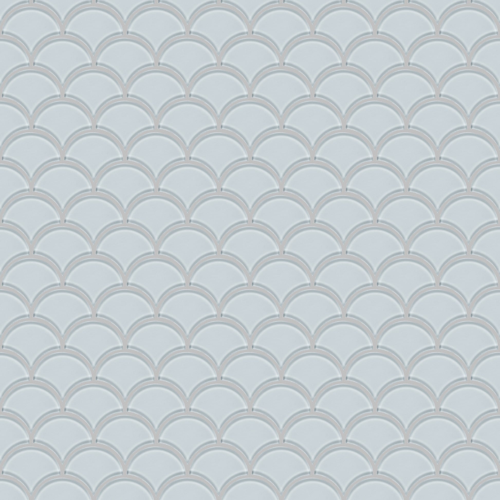 Satori Skylight 12-in x 12-in Glossy Glass Scale Mosaic Wall Tile ( 9.62-sq ft Carton )