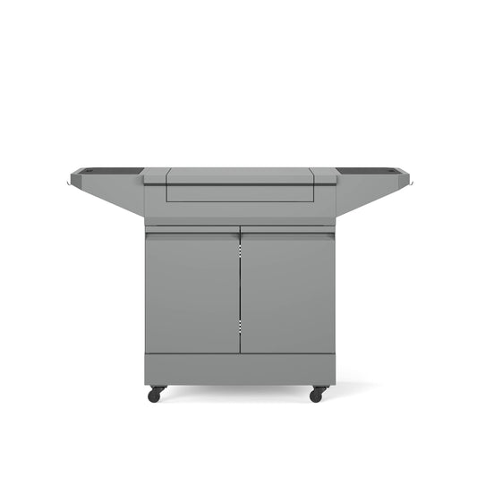 TYTUS Emberwood Gunmetal Gray Steel Grill cart