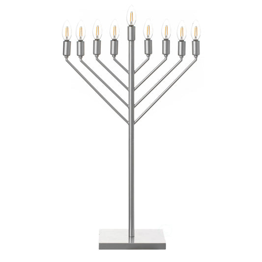 Vintiquewise Pre-Lit Menorah LED Lights