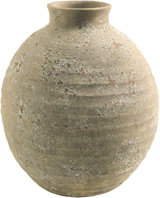 Livabliss Bronze Ceramic Modern Vase