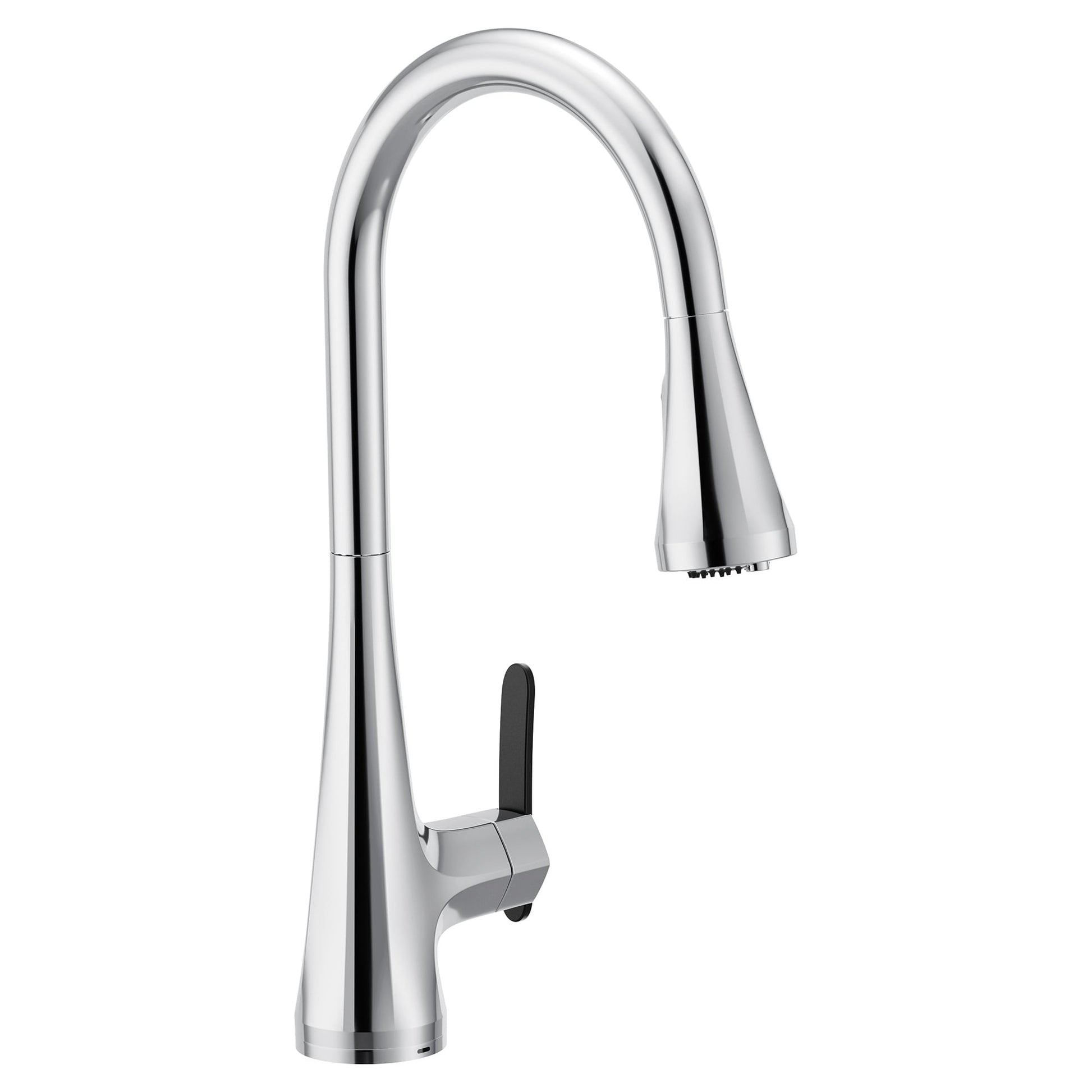 Moen Sinema Chrome Single Handle Deck-mount Pull-down Kitchen Faucet with Sprayer
