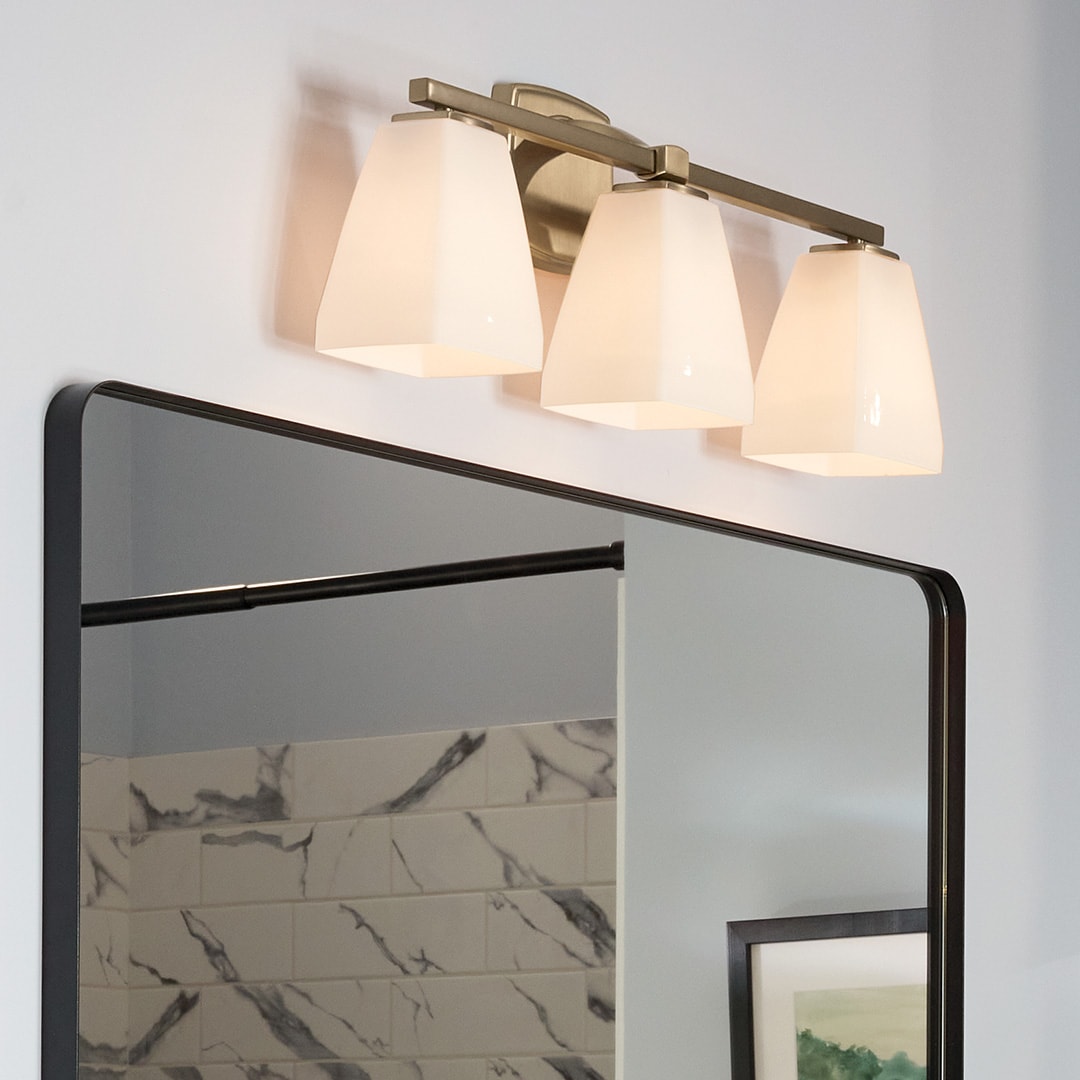 Kichler Marant 23.75-in 3 Light Bronze Modern/contemporary Bathroom Vanity light