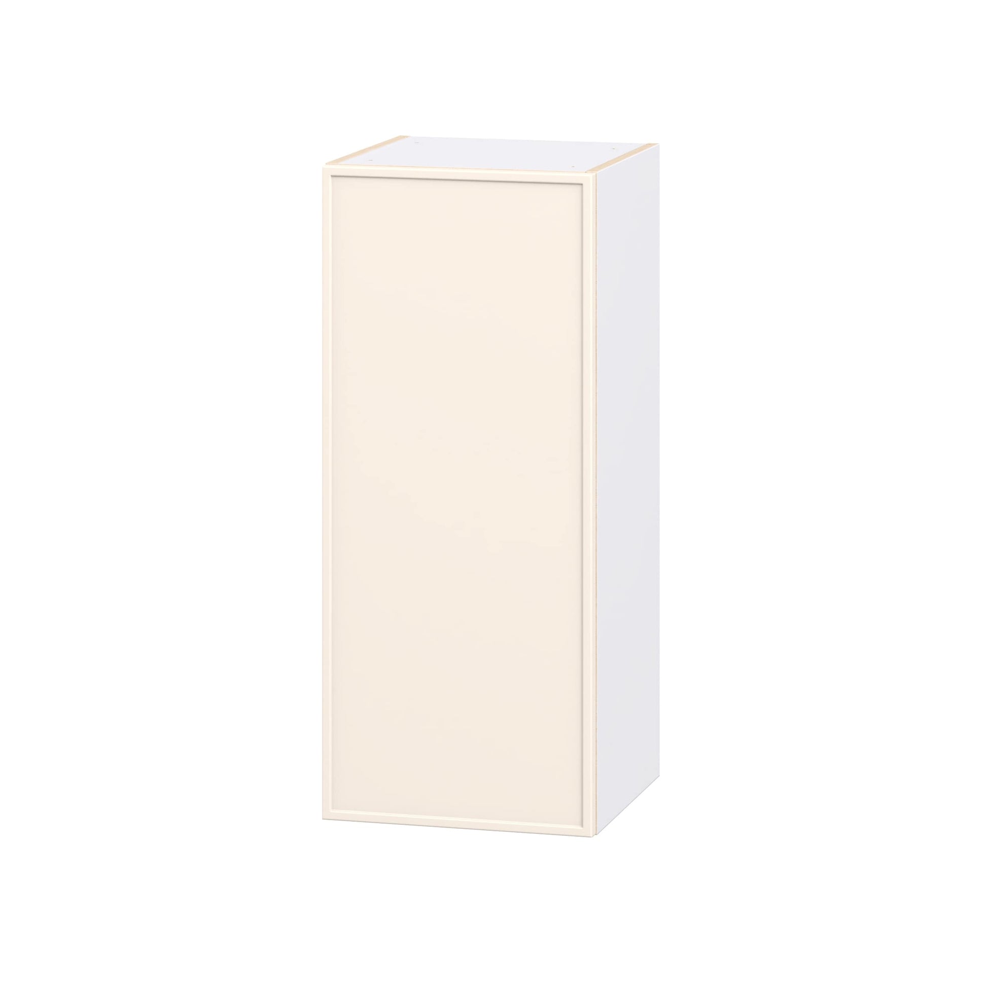 Hugo&Borg Chapel Hill 15-in W x 35-in H x 14.91-in D Washed Linen Wall Fully Assembled Cabinet Flat Panel Slim shaker