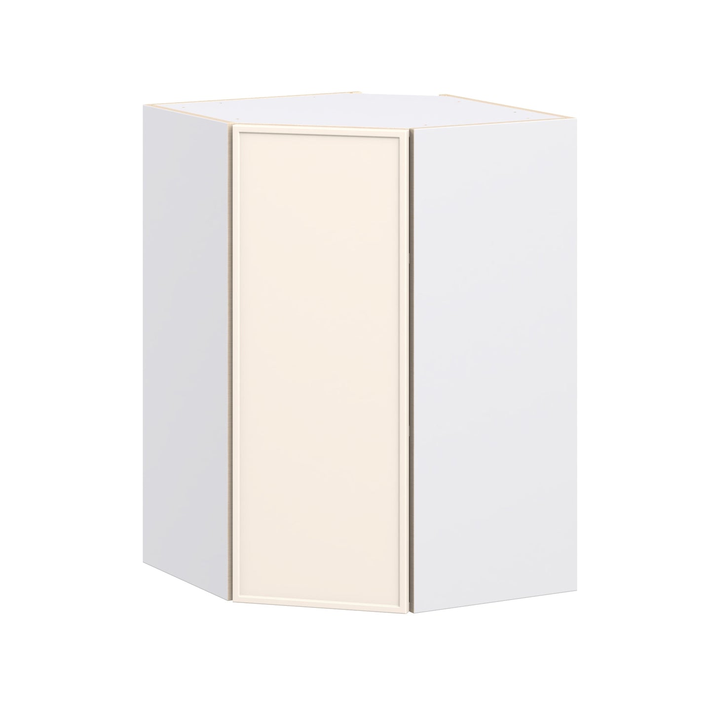Hugo&Borg Chapel Hill 24-in W x 35-in H x 24.66-in D Washed Linen Wall Fully Assembled Cabinet Flat Panel Slim shaker