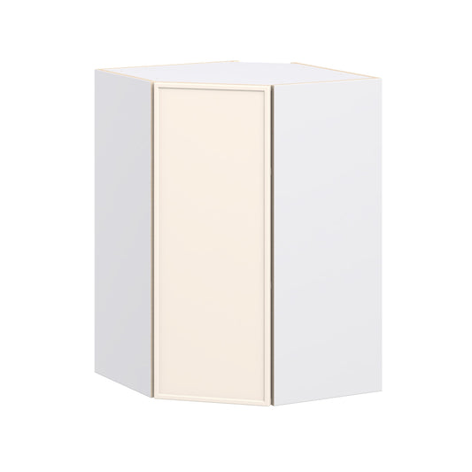 Hugo&Borg Chapel Hill 24-in W x 35-in H x 24.66-in D Washed Linen Wall Fully Assembled Cabinet Flat Panel Slim shaker