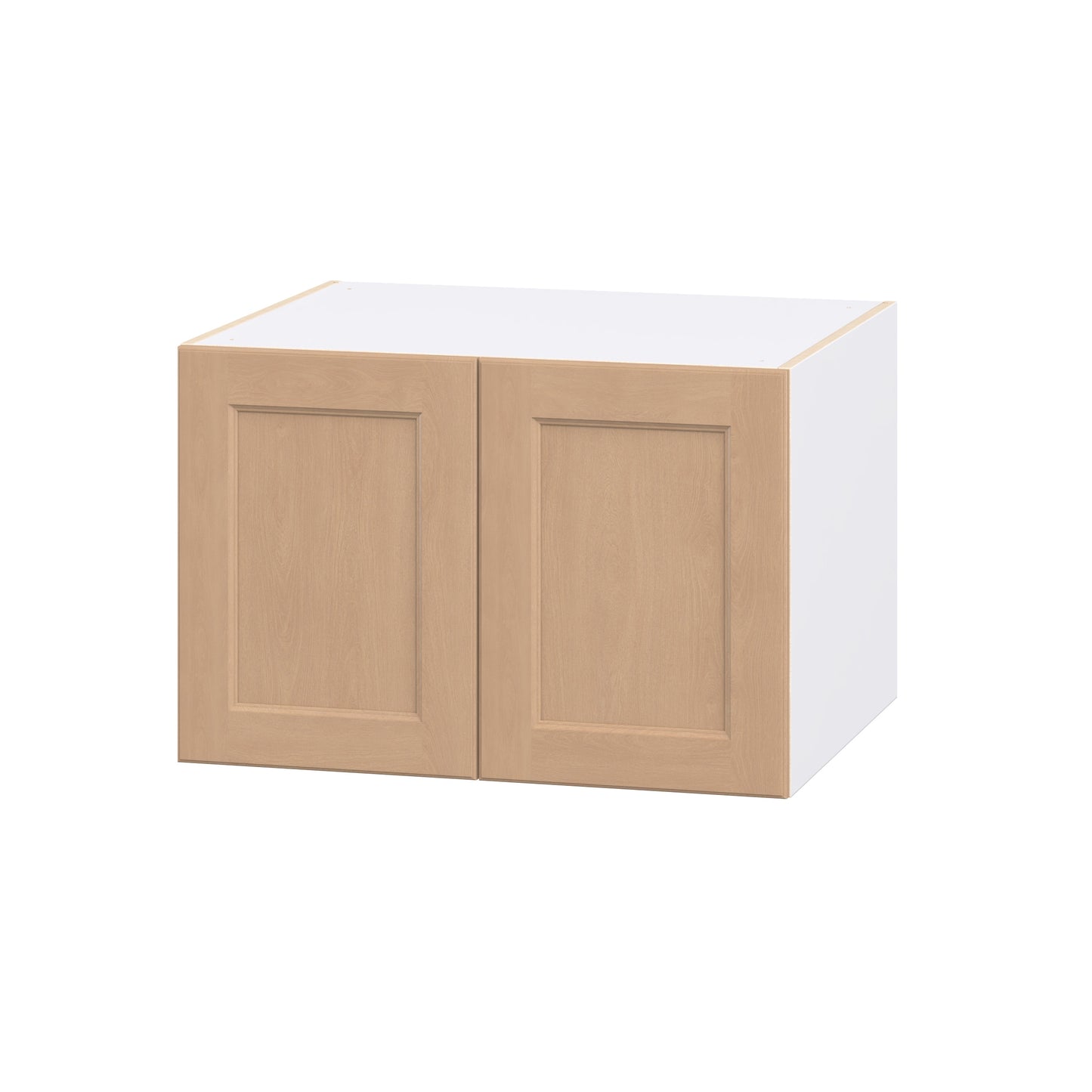 Hugo&Borg Raleigh 30-in W x 20-in H x 24.5-in D Sugar Cookie Wall Fully Assembled Cabinet Flat Panel Shaker