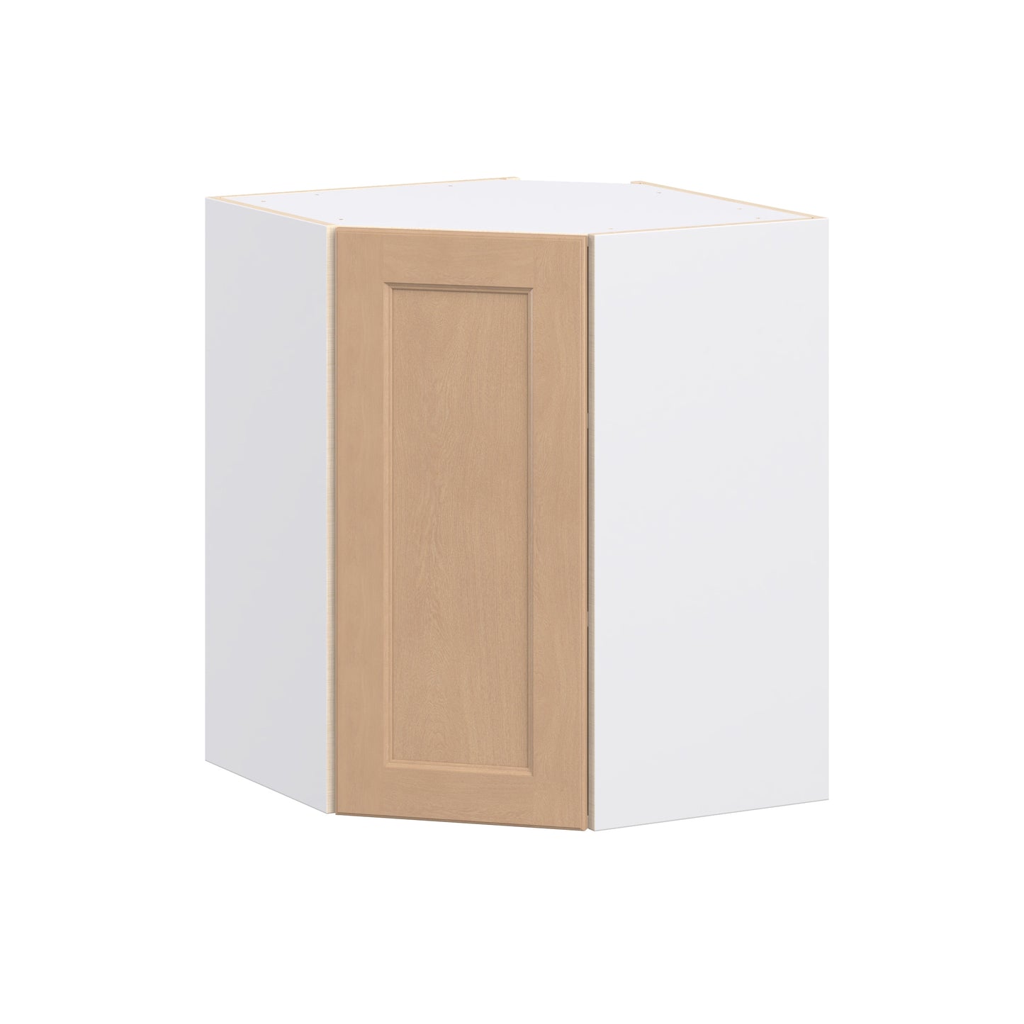 Hugo&Borg Raleigh 24-in W x 30-in H x 24.5-in D Sugar Cookie Wall Fully Assembled Cabinet Flat Panel Shaker