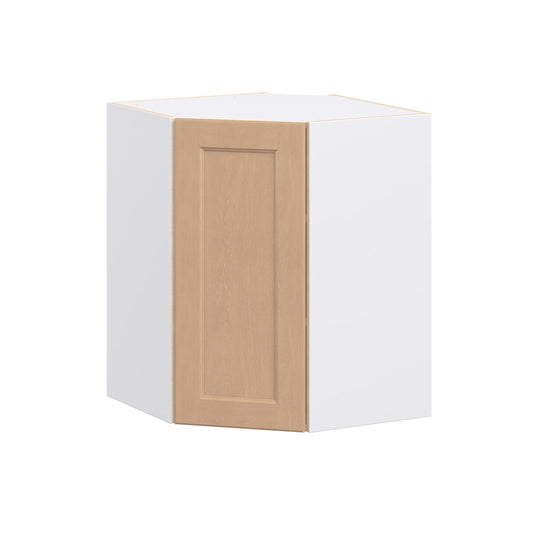 Hugo&Borg Raleigh 24-in W x 30-in H x 24.5-in D Sugar Cookie Wall Fully Assembled Cabinet Flat Panel Shaker