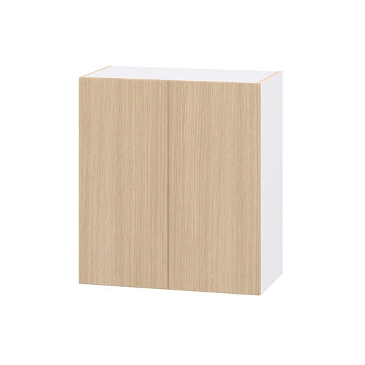 Hugo&Borg Winston 27-in W x 30-in H x 14.75-in D Mojavi Oak Wall Fully Assembled Cabinet Flat Panel Slab