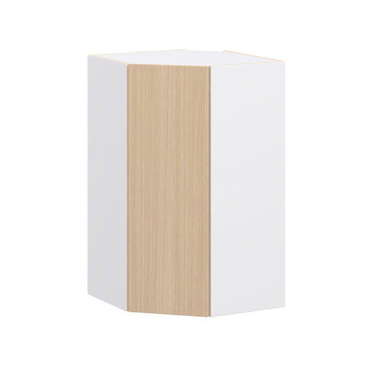 Hugo&Borg Winston 24-in W x 40-in H x 24-in D Mojavi Oak Wall Fully Assembled Cabinet Flat Panel Slab