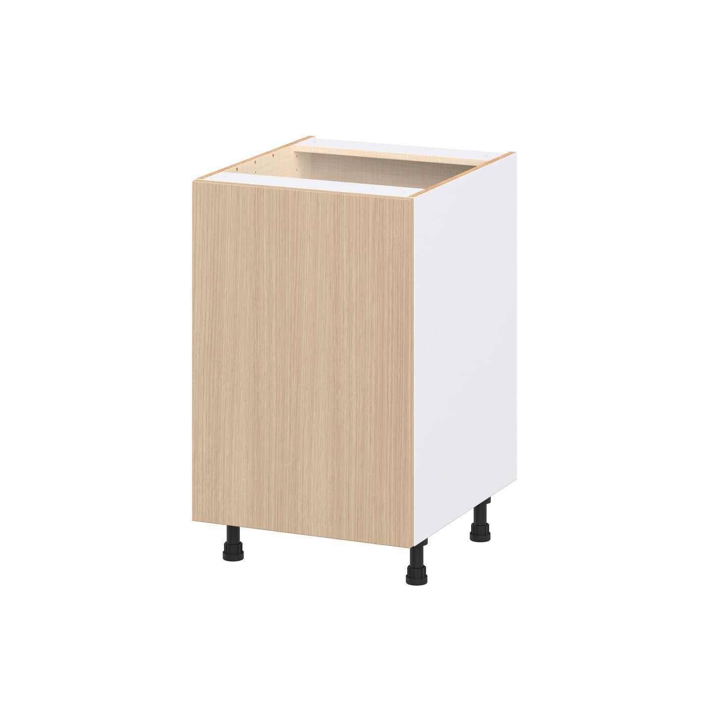 Hugo&Borg Winston 21-in W x 34.5-in H x 24.5-in D Mojavi Oak 3 -Drawers Base Fully Assembled Cabinet Flat Panel Slab