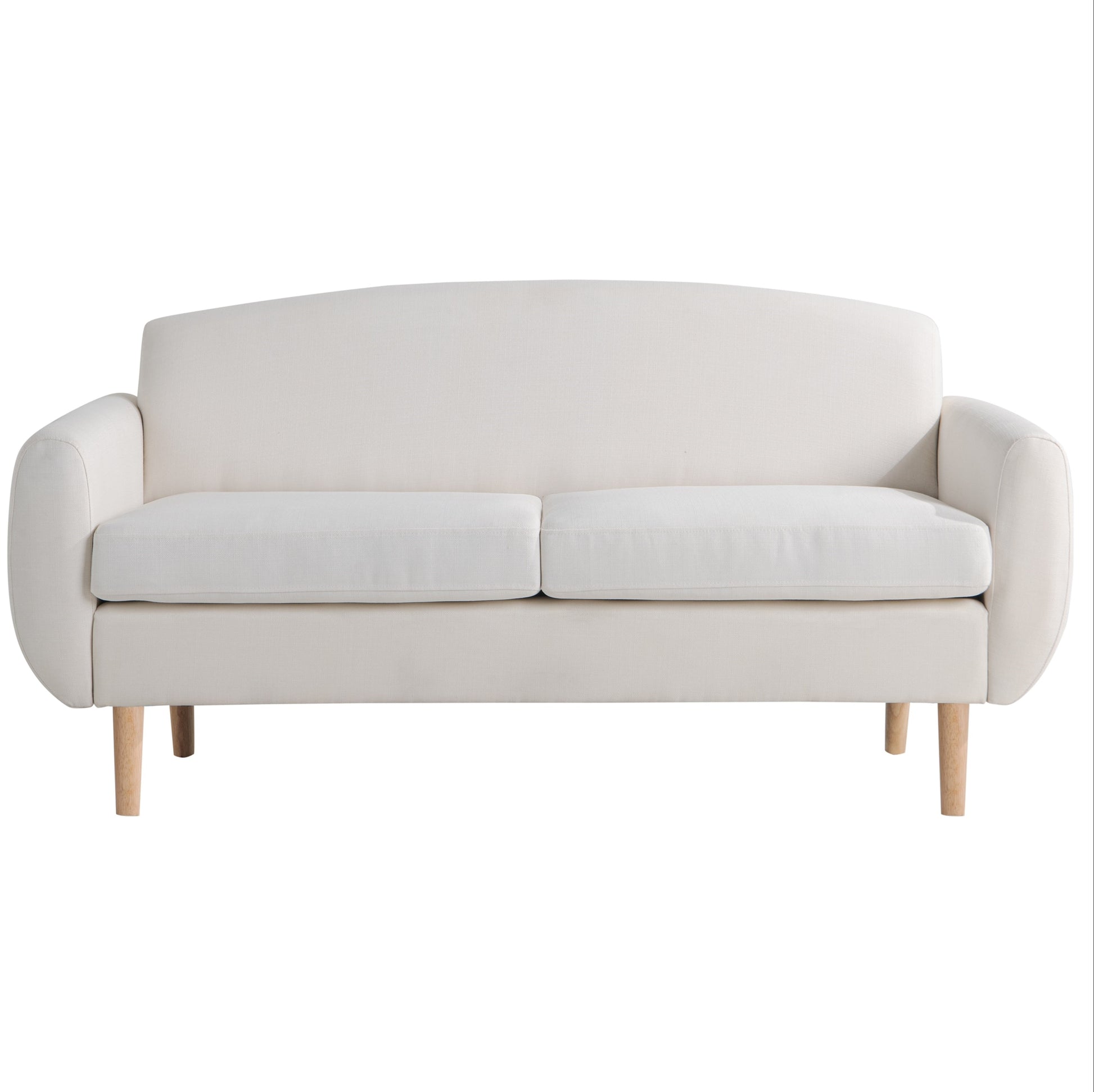 Serta 61.22-in W Modern Cream 3-seater Sofa