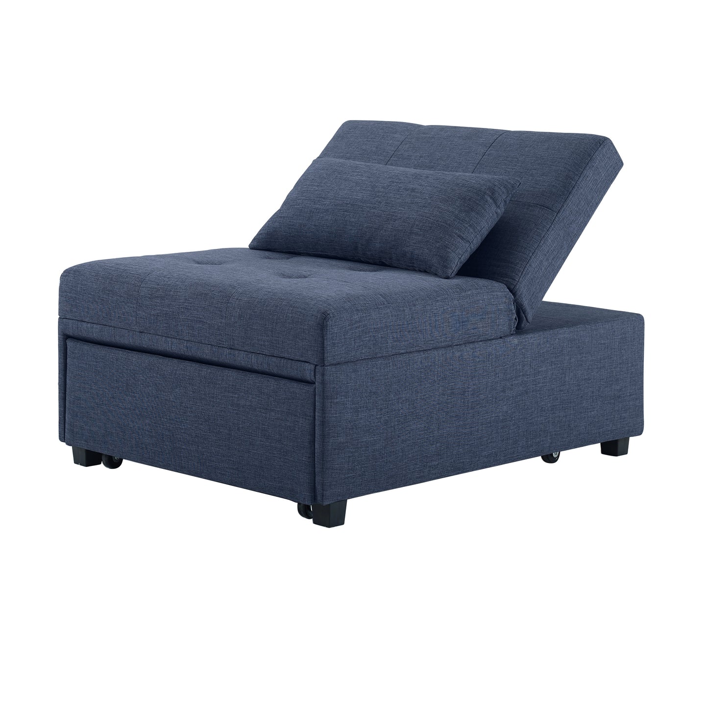 Linon blue Contemporary/Modern Polyester Sofa bed