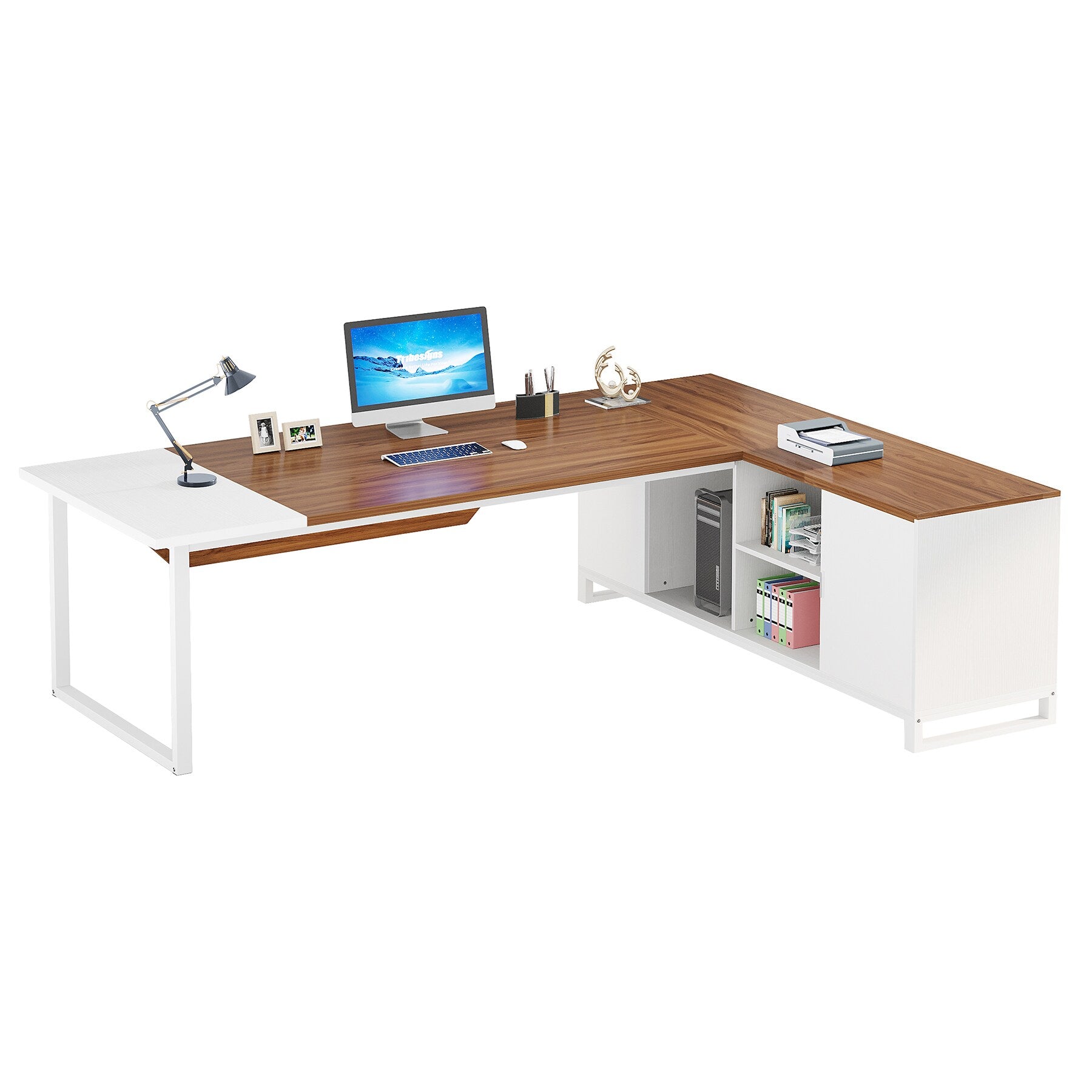 Tribesigns Office Conference Table Multiple colors/finishes 1 -Person Conference table ( 70.87-in W x 29.53-in H )