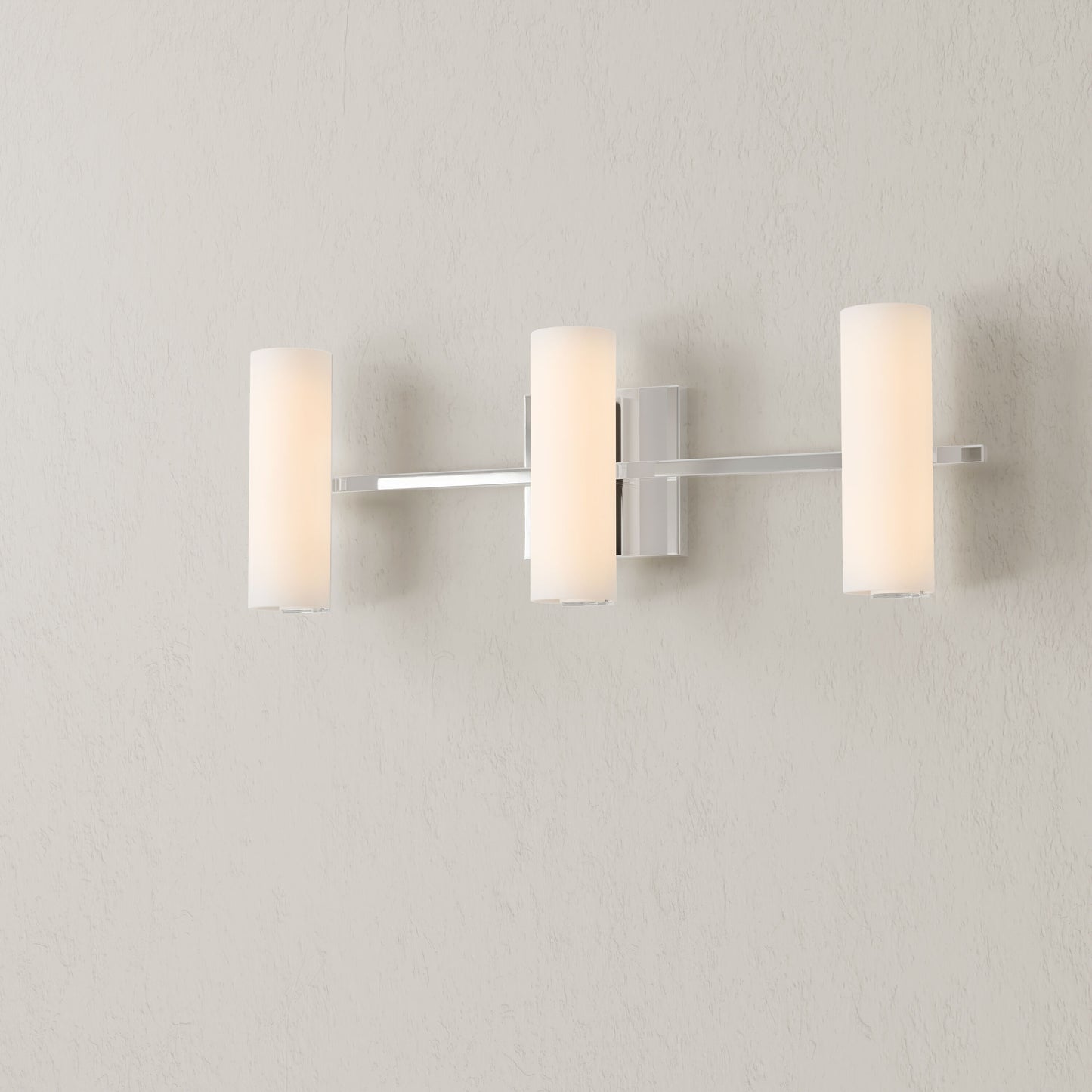 Progress Lighting Colonnade LED 22-in 3 Light Polished Chrome Integrated LED Modern/contemporary Bathroom Vanity light