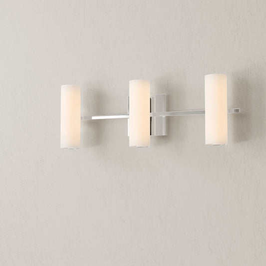 Progress Lighting Colonnade LED 22-in 3 Light Polished Chrome Integrated LED Modern/contemporary Bathroom Vanity light