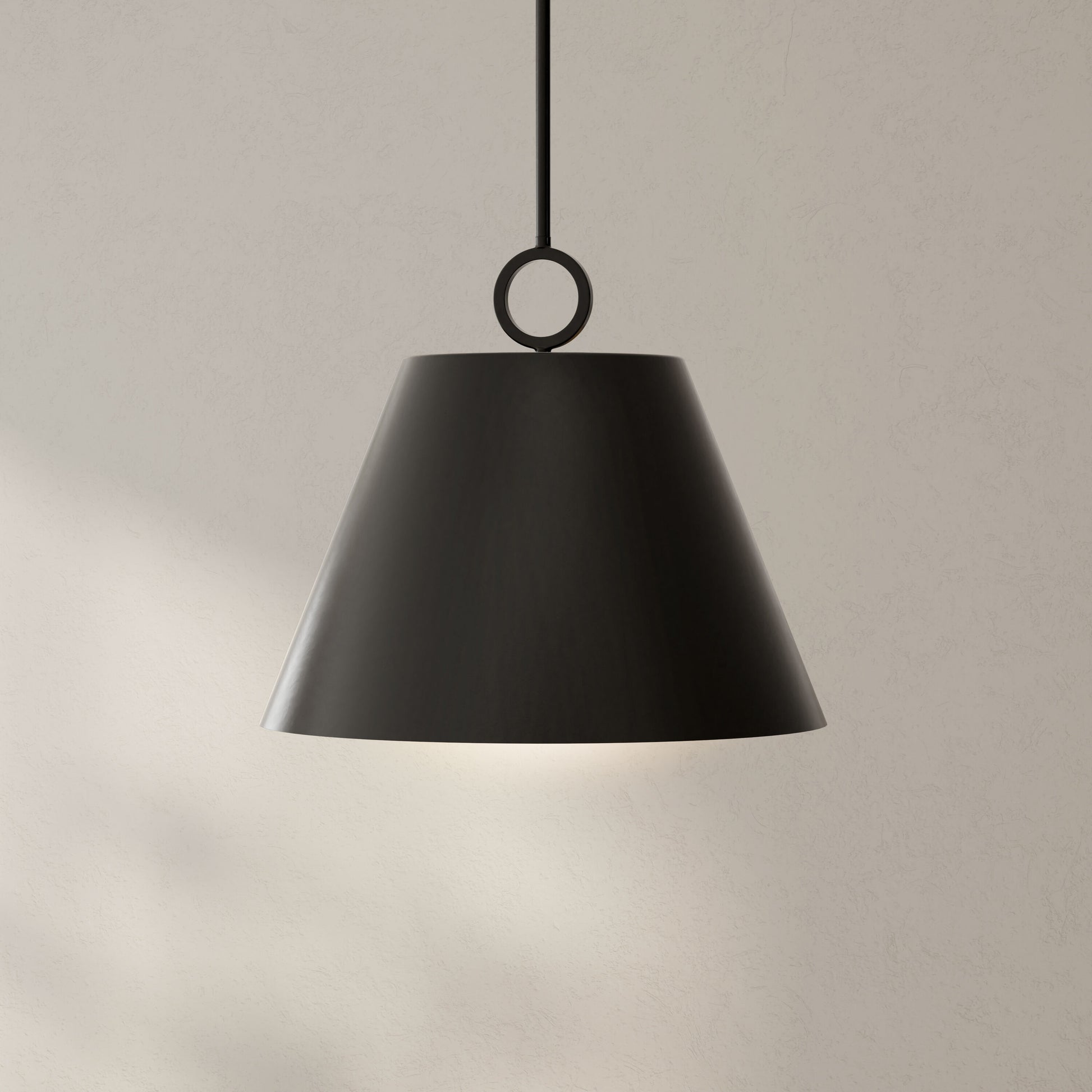 Progress Lighting Parkhurst 3 -Light Matte Black Transitional Metal Dome Medium Indoor Hanging Pendant Light
