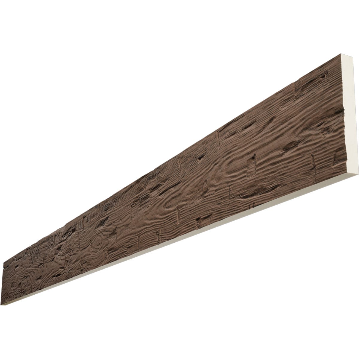 Ekena Millwork 1-in x 12-in x 8-ft Aged Finished Urethane I-Shaped Decorative Beam