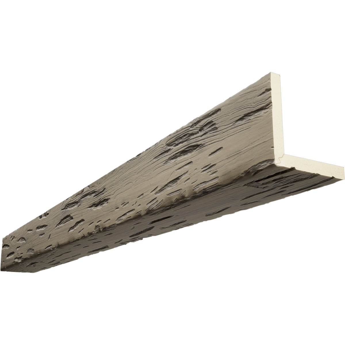 Ekena Millwork 1-in x 4-in x 8-ft Almond Finished Urethane L-Shaped Decorative Beam